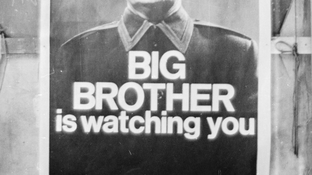 image of George Orwell's Big Brother from 1984 for ProSellus blog 5 Reasons Why Salespeople Hate CRMs So Much